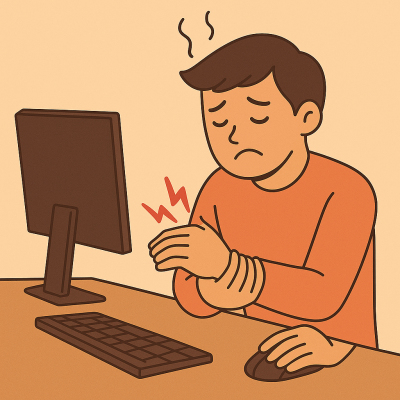 手腕酸麻、滑鼠手？整復調理幫你遠離腕隧道症候群！