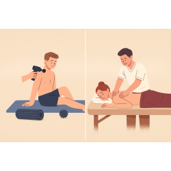 筋膜槍還是徒手按摩？選對放鬆方式，讓你的身體更舒適！