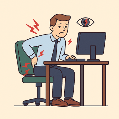 上班族常見職業病如何預防?用整復推拿與結構調理找回健康 上班族常見職業病如何預防?用整復推拿與結構調理找回健康