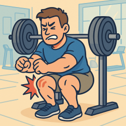 台北大安區深蹲膝蓋痛暴增！健身族最怕的「卡卡痛」其實不是膝蓋問題｜大安整復推薦