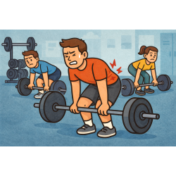 台中西屯健身族硬舉下背痛？ 不是你核心太弱，是結構順序整個錯了｜整復解析