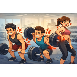 台中西屯健身後下背痠痛？ 不是核心不夠力，是骨盆與出力順序錯了｜整復解析