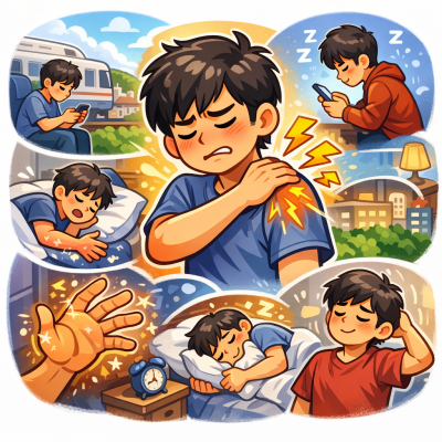 基隆七堵區手麻、肩膀痛？ 不是血路不通，是肩頸結構壓到神經｜整復解析