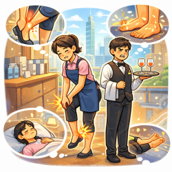 信義區久站腳麻、腿痠怎麼辦？ 不是循環不好，而是下肢結構長期代償的結果