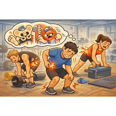 中和健身後下背卡住？ 不是核心太弱，而是骨盆正在「撐錯方向」