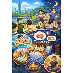 台北北投區訓練後越練越累、晚上睡不好？ 問題不一定在訓練量，而是身體一直「關不掉警戒模式」