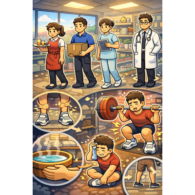 台北萬華區久站工作,下班一運動就全身痠? 問題不是你不適合訓練,而是身體早就「撐了一整天」 台北萬華區久站工作,下班一運動就全身痠? 問題不是你不適合訓練,而是身體早就「撐了一整天」