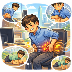 中山區久坐族下腹卡、腰悶？ 不是胖，也不是沒運動，而是骨盆長期前傾在撐