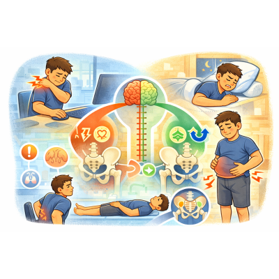 自律神經與骨盆關聯｜為什麼壓力大的人更容易結構失衡？