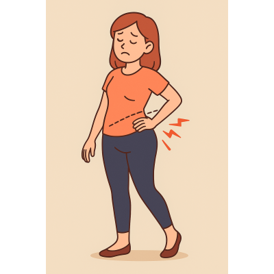 高雄鼓山區核心越練越腰痠？ 問題不是撐不住，是「骨盆沒進場」