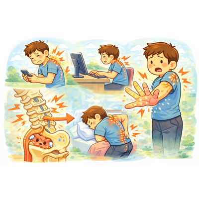 手指常常麻？很多人其實是頸椎壓力過大造成的