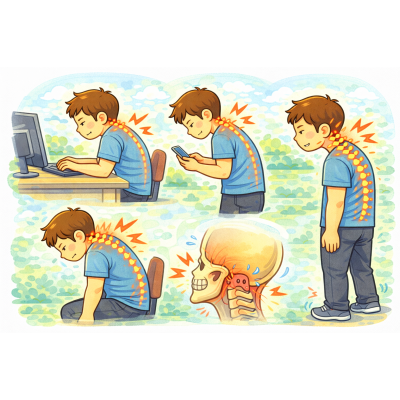 駝背越來越明顯？很多圓肩其實與胸椎僵硬有關