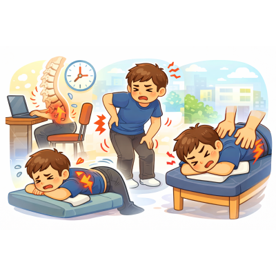 久坐腰痛怎麼辦?整復可以改善嗎 久坐腰痛怎麼辦?整復可以改善嗎