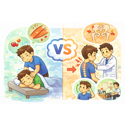 整復 vs 按摩差在哪?很多人其實搞錯了 整復 vs 按摩差在哪?很多人其實搞錯了