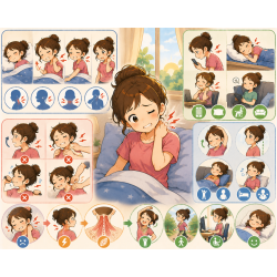 脖子轉不過去怎麼辦？很多人以為只是睡姿問題