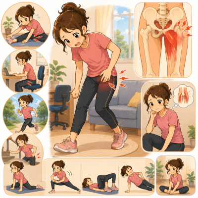 鼠蹊部痛怎麼辦?走路、抬腿會痛可能和髖關節有關 鼠蹊部痛怎麼辦?走路、抬腿會痛可能和髖關節有關