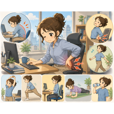 坐太久腰痛怎麼辦?每天久坐的人更要注意這些事 坐太久腰痛怎麼辦?每天久坐的人更要注意這些事