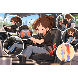 開車屁股麻、腿麻正常嗎?別只怪座椅不舒服 開車屁股麻、腿麻正常嗎?別只怪座椅不舒服